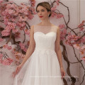 Custom Made Vestido de Noiva Satin Detachable Overskirt wedding dress bridal gowns elegant